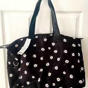 Alice + Olivia Black Weekender Duffel